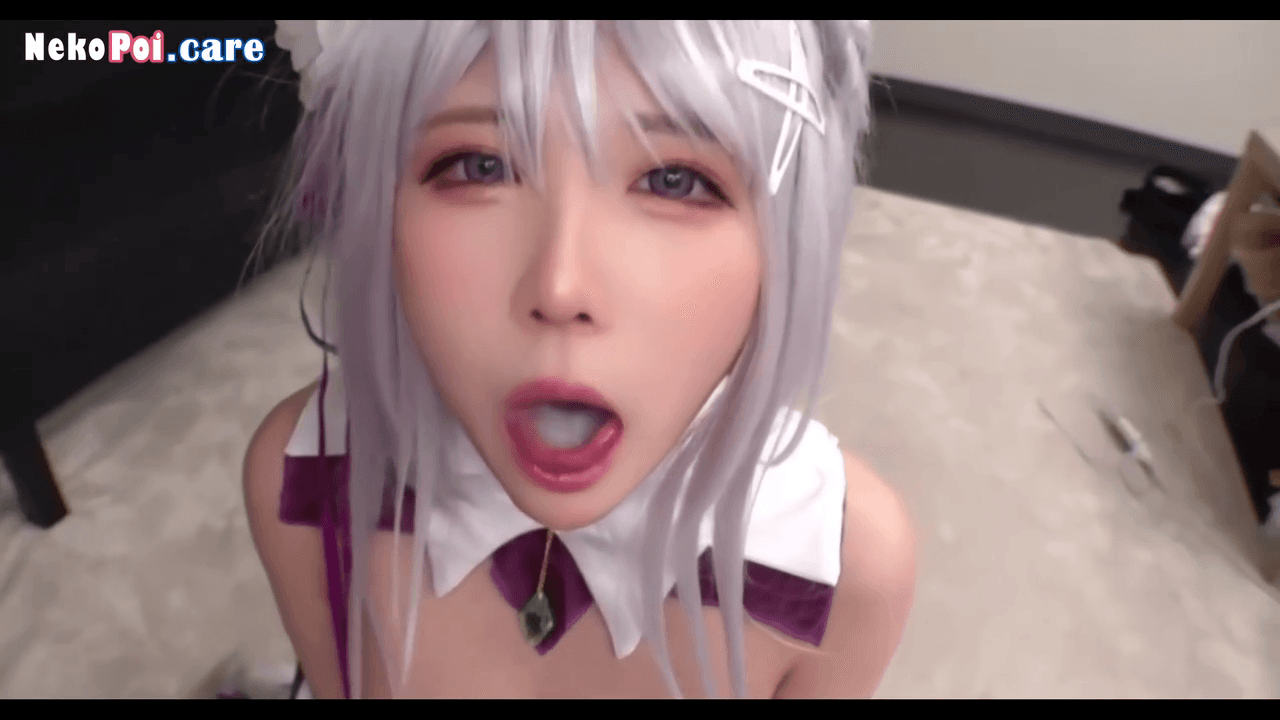 [JAV COSPLAY] COSX-018 Cosplayer Emilia Bayar Fotografer Pakai Memek (Filtered Video)